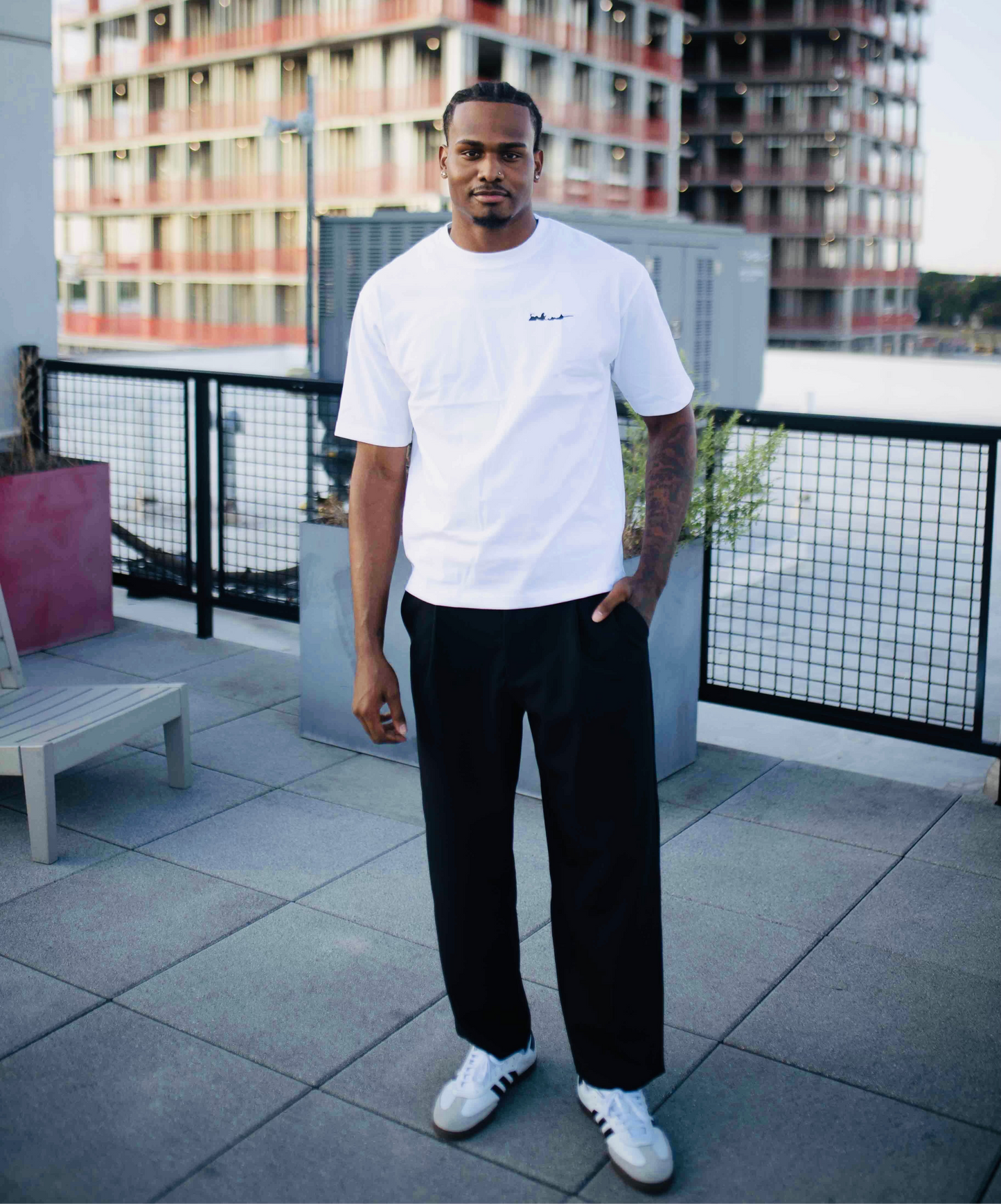 White WT Signature Tshirt