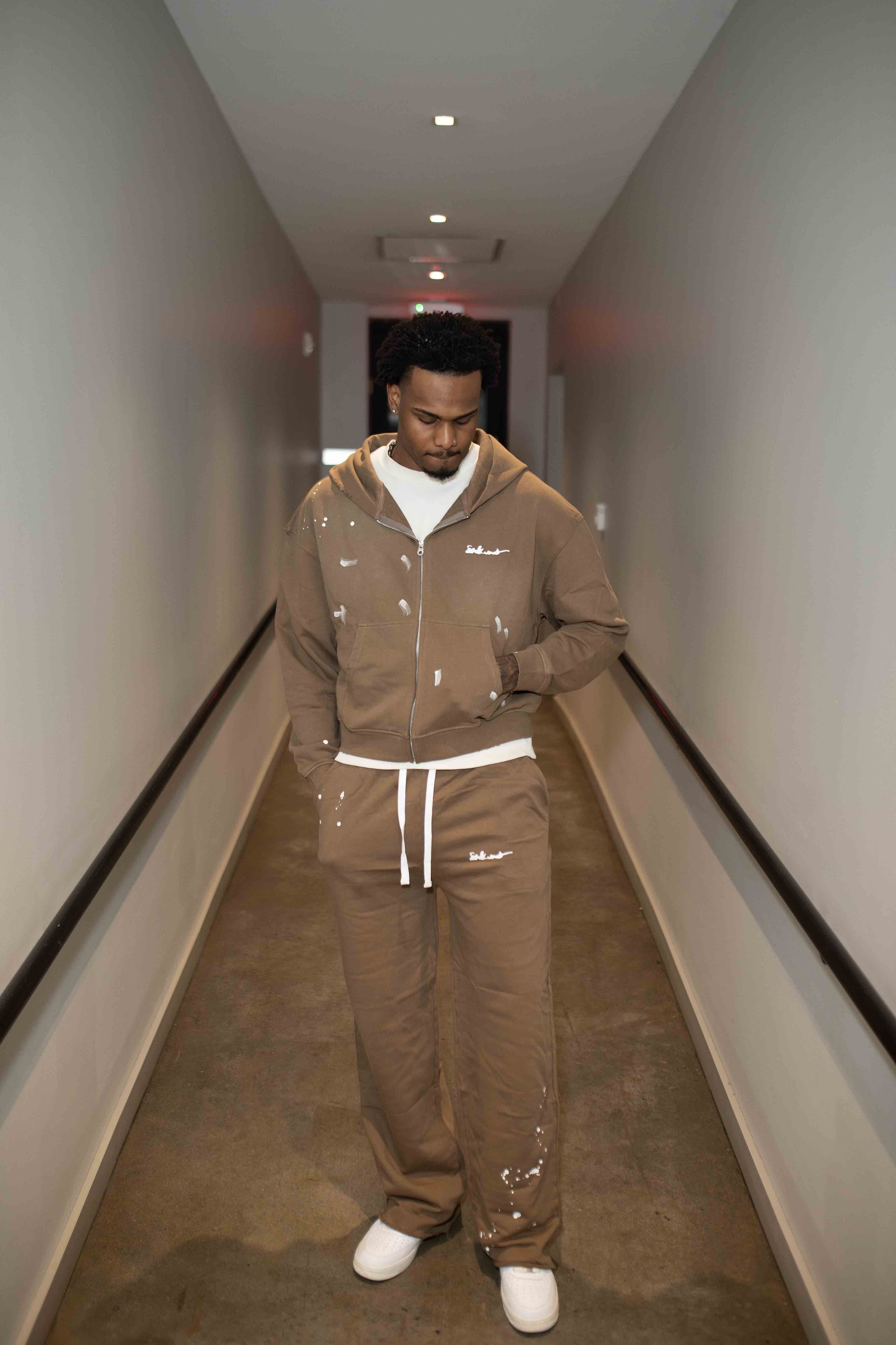 ra様 スウェットセット F茶 Fs Sweatsuit Mocha Brown – Foreign Survival